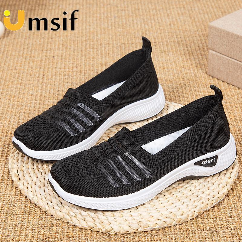 Nové letní dámské prodyšné tenisky síťovaná lehká měkká podrážka dámská běžecká obuv pro volný čas