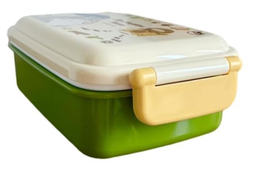 Cat Bus Lunch Single Soft Made In 450ml Set Box, Tier, Lid, Japan, (Lunch Box, Balan)