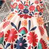 Girls' Fashionable Dress for Summer, Children's Casual Printed Halter Top Dress