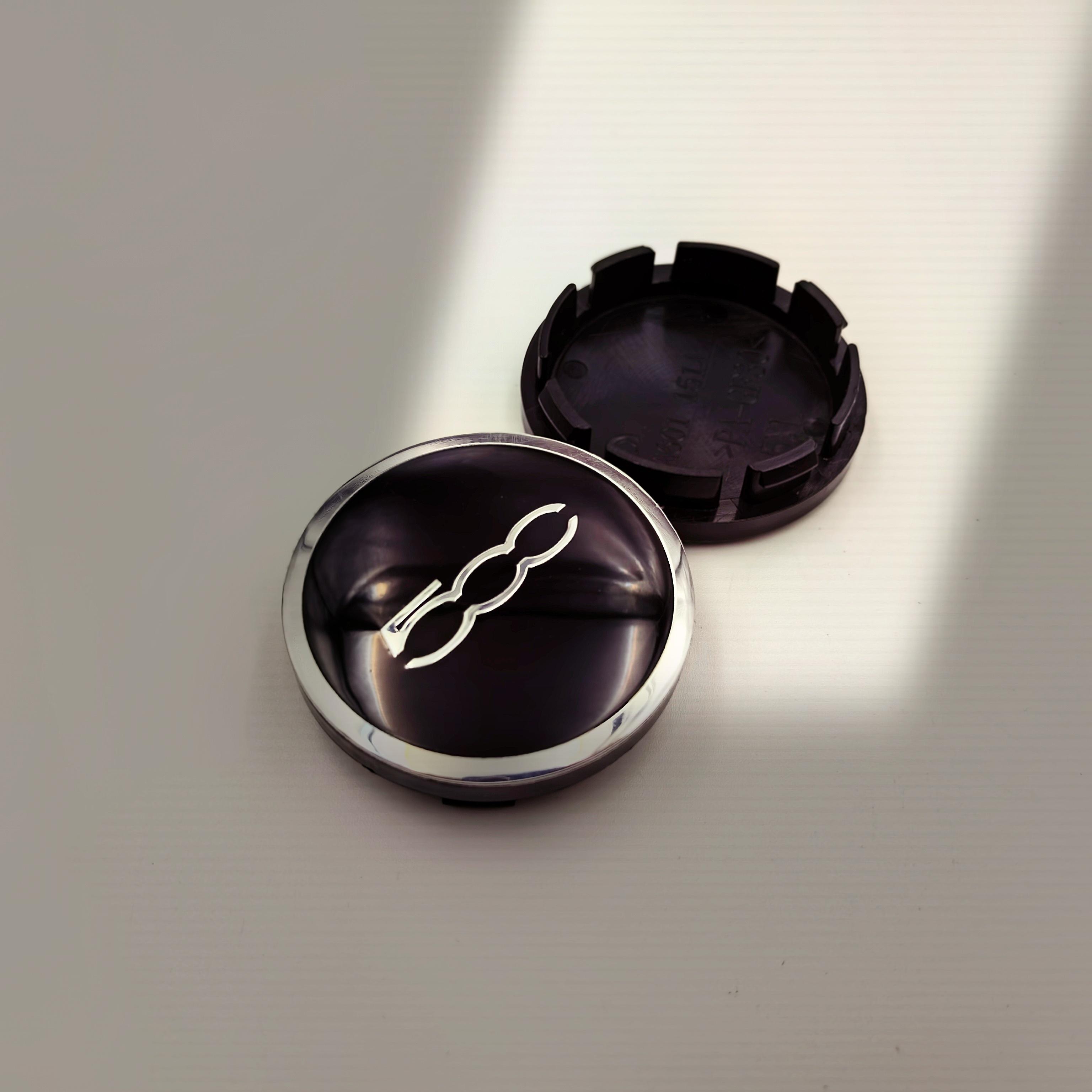 

4pcs 56mm 5.6cm fiat logo car Wheel Center Hub Cap auto Rim refit dust-proof badge cover styling accessories for fiat 500 Abarth 4pcs