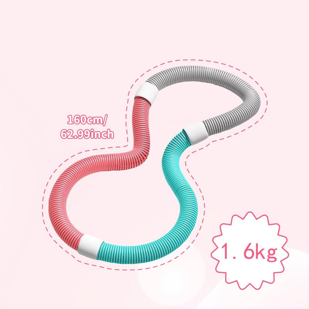 Inel Fitness, Fitness Abdominal, Inel Fitness cu Arc Moale, Pliabil, Portabil, Potrivit pentru Adulți, Design Greu și Silențios, Exerciții Aerobice