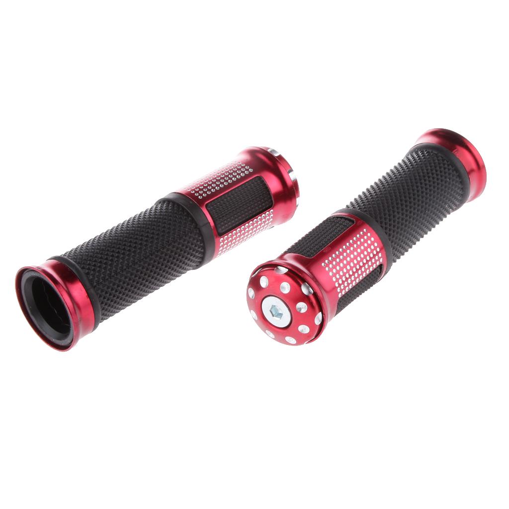 1 paar Universal CNC Motorcycle 22mm Handlebars Bar End Hand Grips