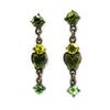 Les Trésors De Lily [B2155] - Boucles Créateur 'Colombine' Vert