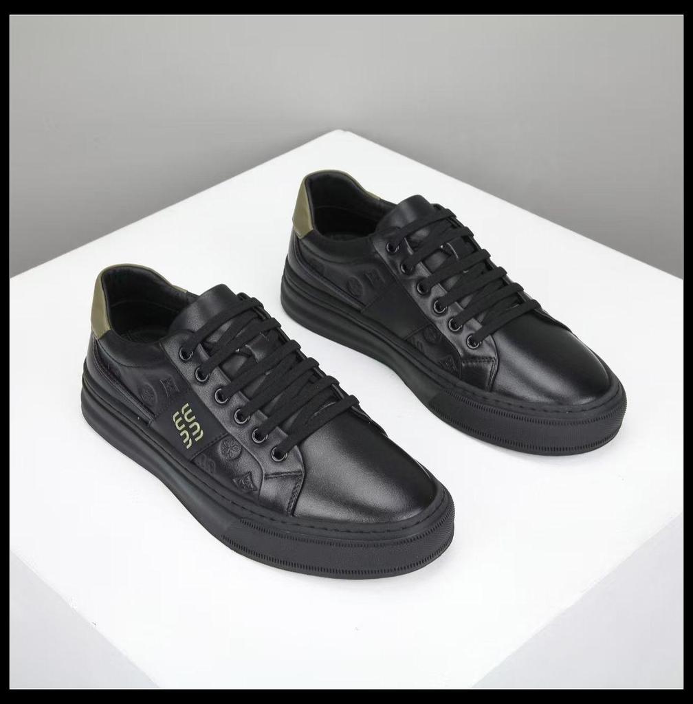 Herren Geprägte Canvas Schnürschuhe - Atmungsaktiv und Modisch für Frühling und Herbst