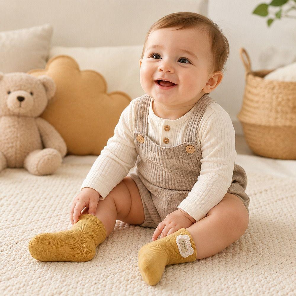 Thickened Baby Warm Socks Cotton Infant Socks New Winter Floor Socks Winter Warmth