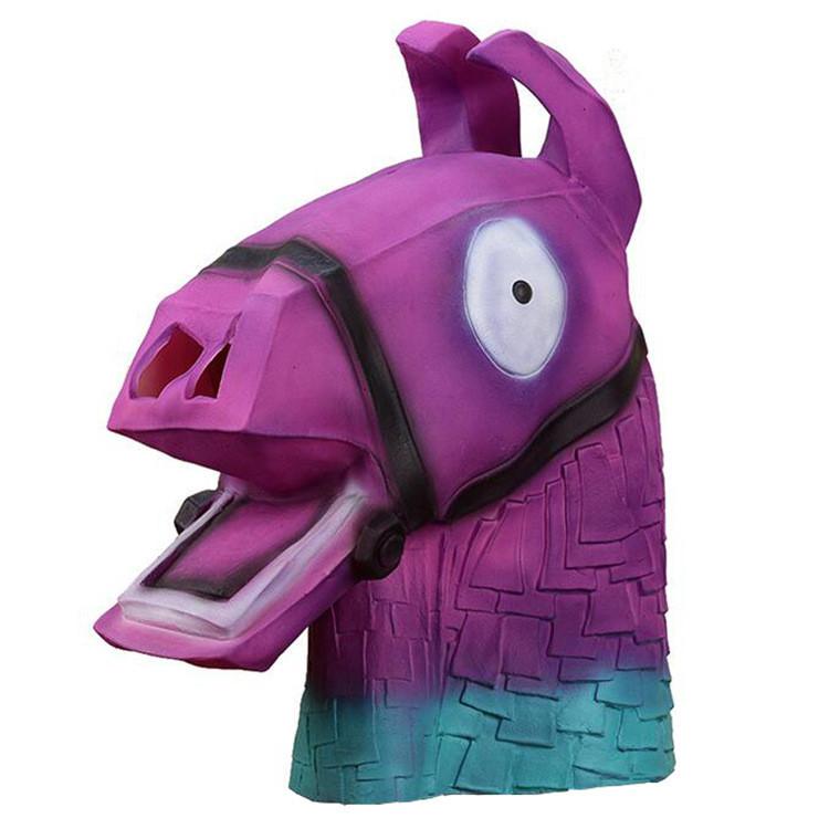 Christmas Halloween Latex Horse Head Mask With Character Role Play For Holiday Events