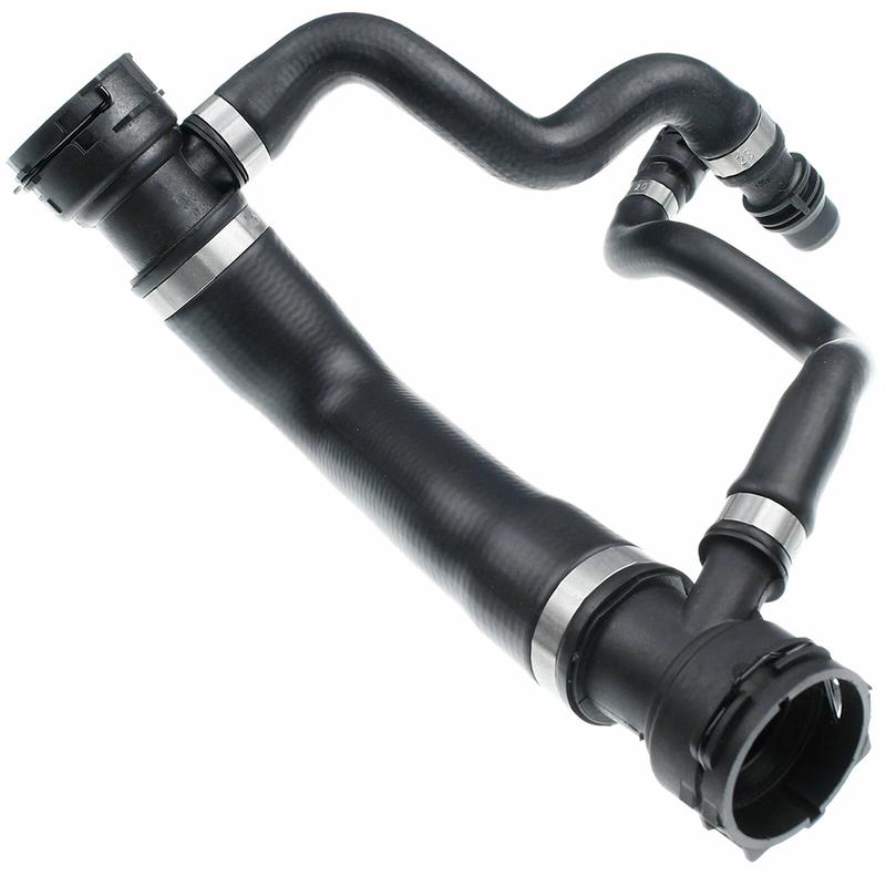 

Radiator Cooling Upper Hose Automobiles E60 E61 Black Upper Radiator Hose Easy tallation Stable Performance