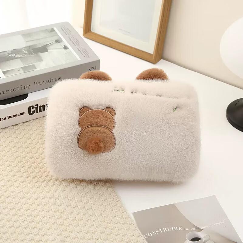 

Plush Hot Water Bottle Cover