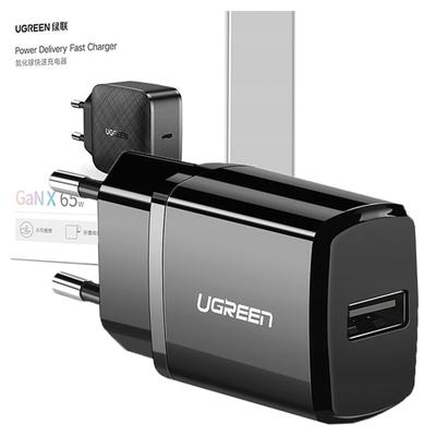 Ugreen Ed011 Network Charger, Usb, 2.1A (Black)