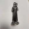 Vintage Designs Standing Maria Figurine Antique Metal Religous Figure Sculpture Miniature Ornament Spiritual Decoration