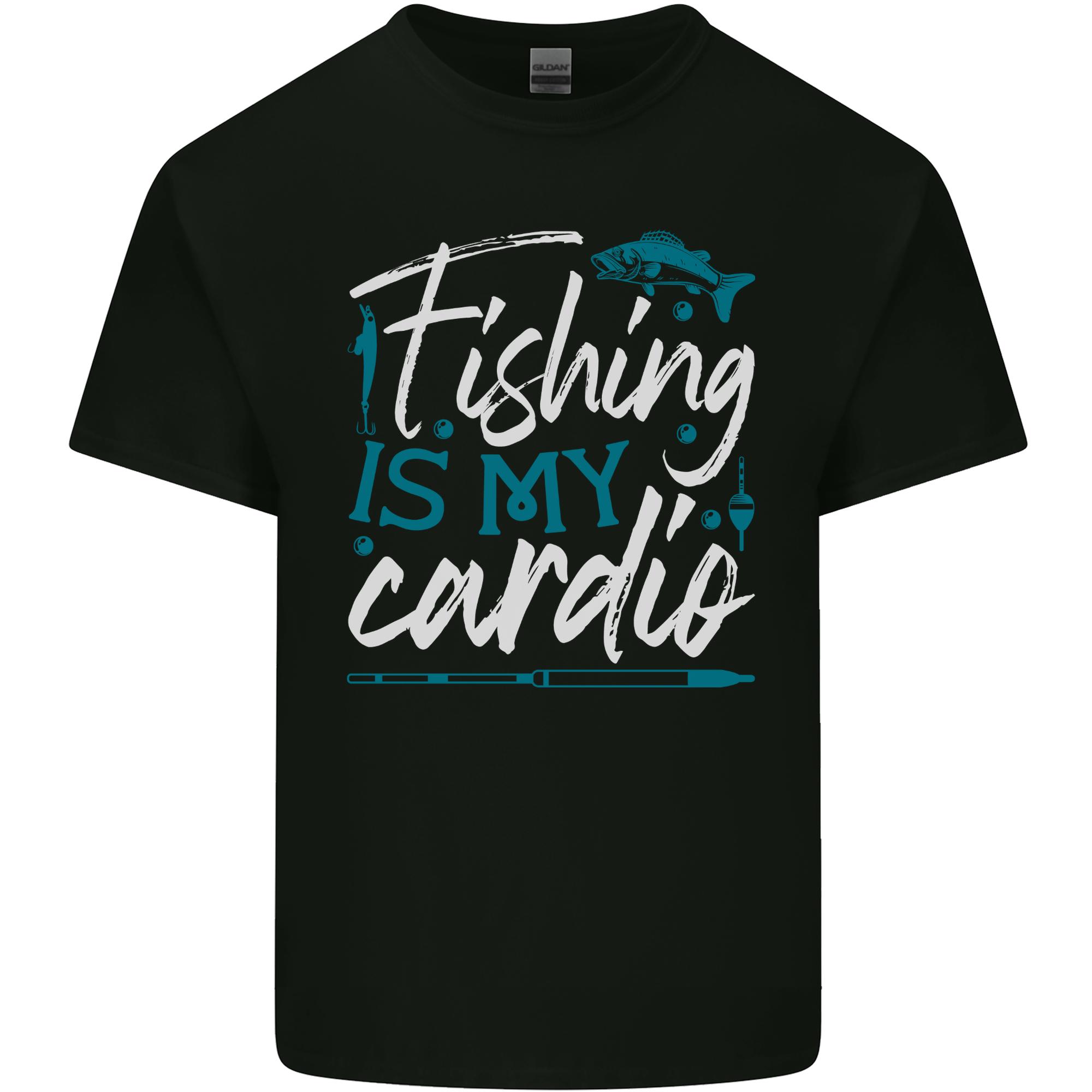 Fishing is My Cardio Funny FisherUnisex 2 Unisexs Light Cotton TShirt S