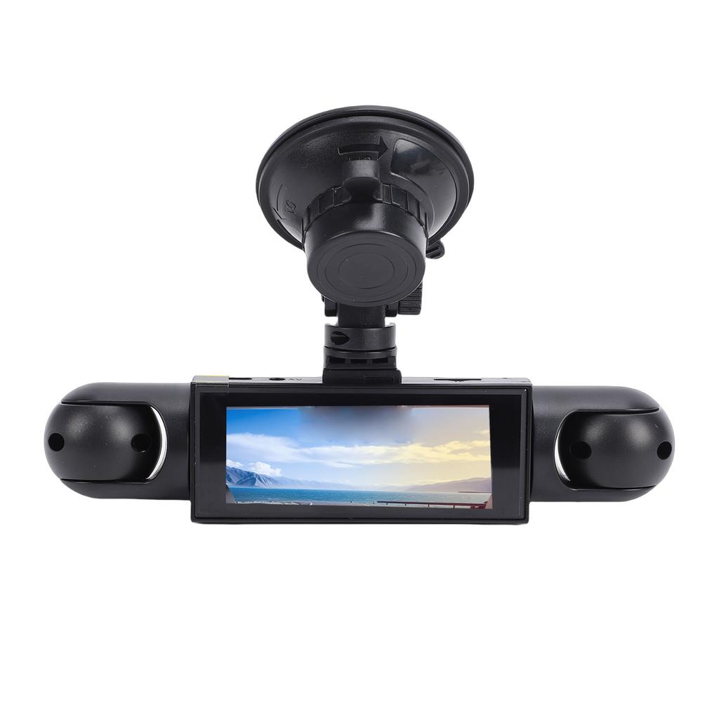 Car  cam 1080P 4 Channel Front Rear Left Right   Cam with Sensor   Recording Supports WiFi Mobile APP