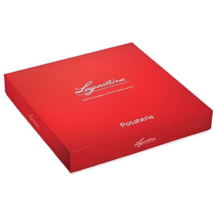 Cutlery set - lagostina - dalia - 24 pieces - 18/10 stainless steel - silver