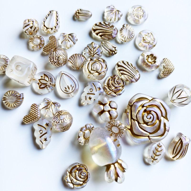 DIY Mixed Color Acrylic Beads for Jewelry Making