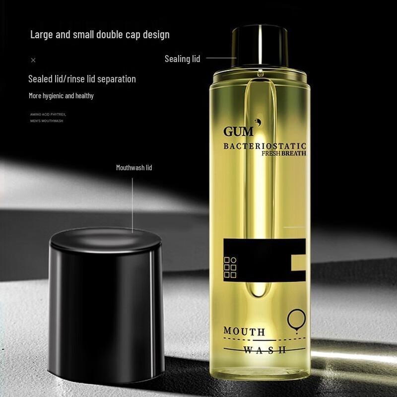 Hefengyu Green Tea Alcohol-Free Mouthwash 3-Pack