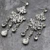 Baroque Women's Wedding Jewelry Set Rhinestone Rhinestone Jewelry Set  Lady