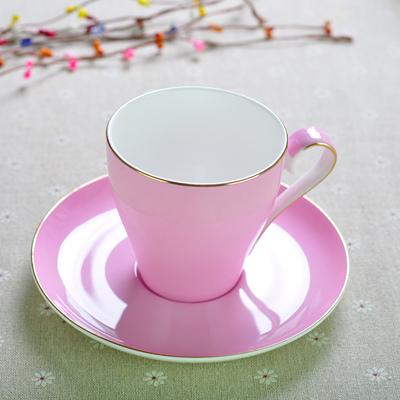 220ML, set tazza e piattino da caffè in porcellana d'ossa colorata, set tazze nespresso, tazze caffè termos tazza da caffè, set tazze cappuccino