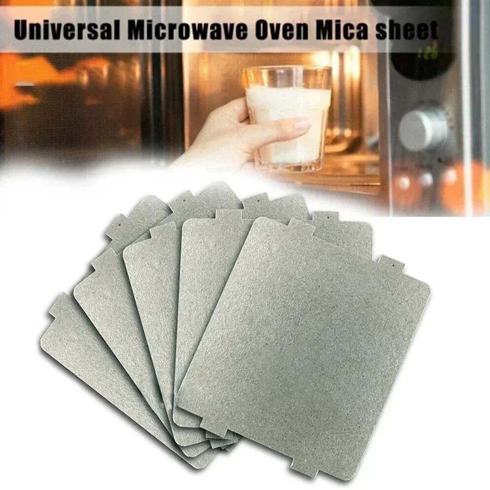 1/5/10pcs Microwave Oven Mica Sheet Mica Plate Wave Guide Cover Plate Universal Environmental Insulation Microwave Oven Heater