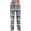 Anime Pajama Pants Sleepwear Casual Drawstring Elastic Waist Pants Comfy Straight Yoga Loose Trousers
