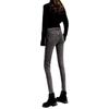 High-Waisted Elastic Denim Jeans for Women - Slimming, Velvet-Lined, Cropped Pencil Pants for Autumn/Winter 2021