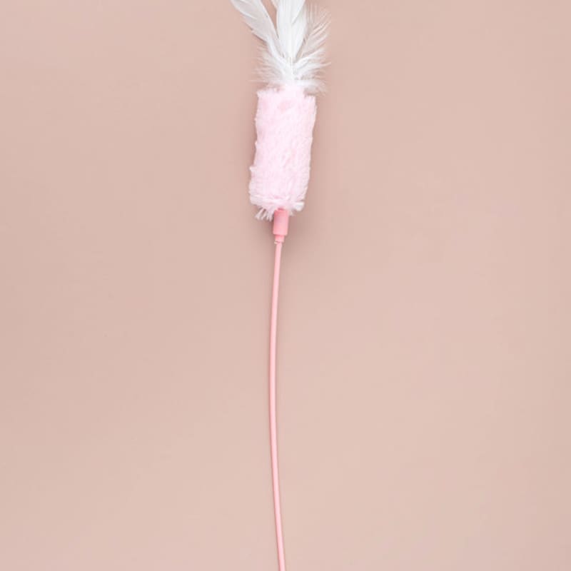 Angelrute mit Katzenfedern (1000)