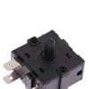 Electric Room Heater Gear Knob Switch 3Pin 5Pin Rotary Switch Selector 16A Temperature Control Switch