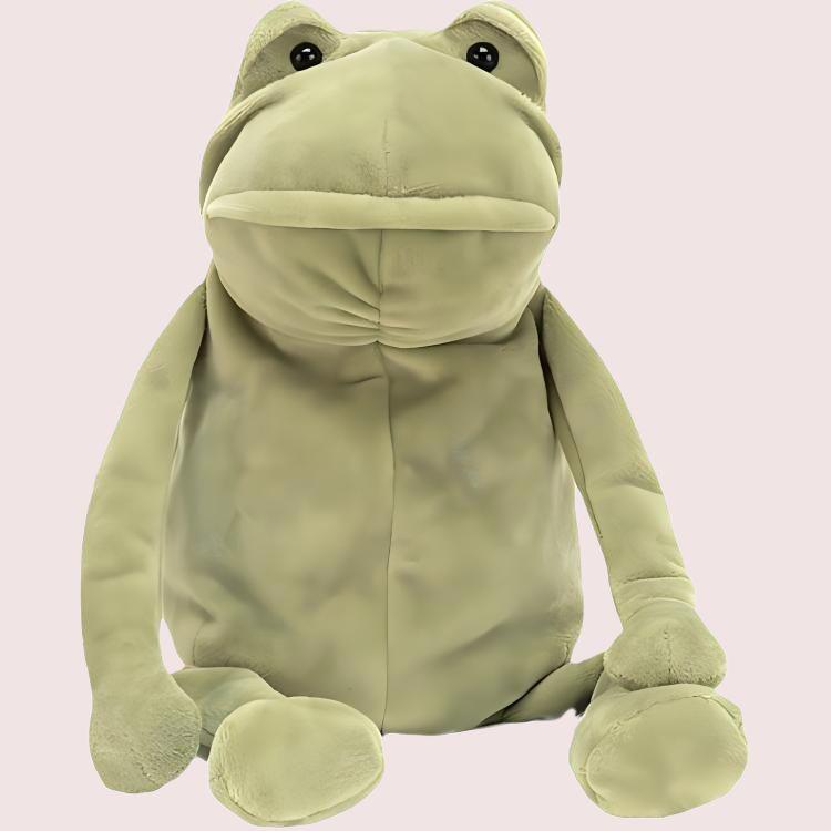 JELLYCAT Jellycat Animal Series Snow Frog Animal Series Doll Plush Doll 33cm/18cm High
