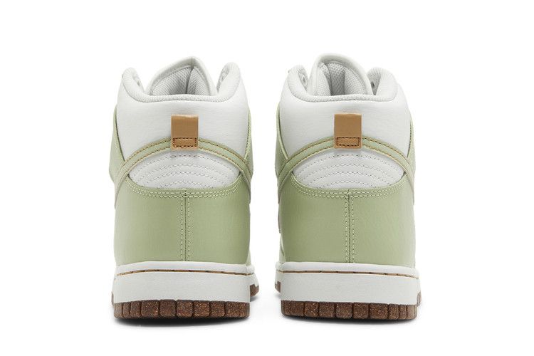 Men's Sneakers Nike Dunk High SE Inspected By Swoosh Honeydew Honeydew/Honeydew-Summit White