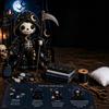 Halloween Sewing Project Skeleton Witch Patchwork Kit Gothic Girl Doll DIY Step-by-step Tutorial Kit for Adults Teens Handmade Gift Beginners