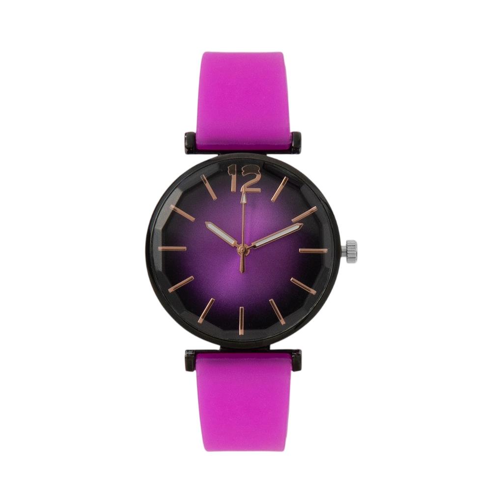 Fashion Ladies Watch Sports Simple Black Dial Quartz Watch Casual Hot Sale Green Silicone Strap Women Clock Dress Wristwatches