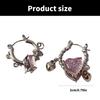 Elegant Styles Heart Earrings for Women Portable Comfortable Alloy Designs for Parties Supplies and Everyday Wear