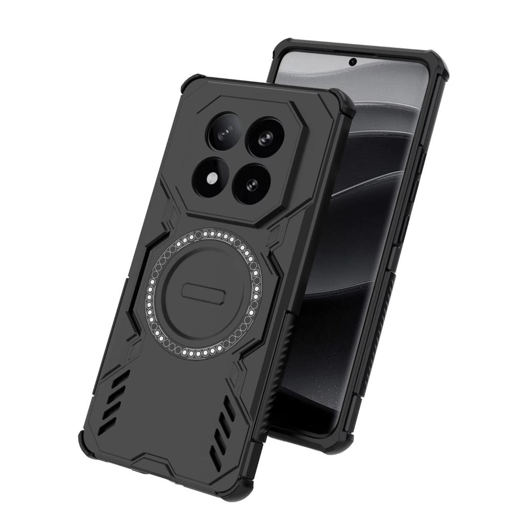 Armor Anti-Shock Protector Phone Case for Xiaomi Redmi Note 15 Pro Plus 5G 4G Note15 14 Pro+ Note15 Magnetic Wireless Charging