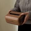 Jing Tong Black Walnut Wood Tissue Box
