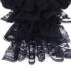 Halloween Retro Victorian Lace Jabot Collar and Cuffs Set Colonial Lace Collar Detachable Faux Sleeve Costume Accessory