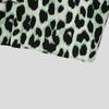 INCERUN Oversized Men's Short Sleeve Lapel Collar Button Up Leopard Print Shirts Tops