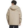 Li Ning Sports Life Collection Down Jacket Men's Gray Leaf Green AYMS317-3