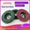 4-inch Vertical Scouring Pad Polishing Wheel, 100x16mm Stainless Steel Brush Sandpaper Flap, Flying Wing Grinding Disc