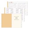 Midori Pocket Diary 2025 A6 Weekly Country Time Floral Pattern 22304006 January (Starts 2025)