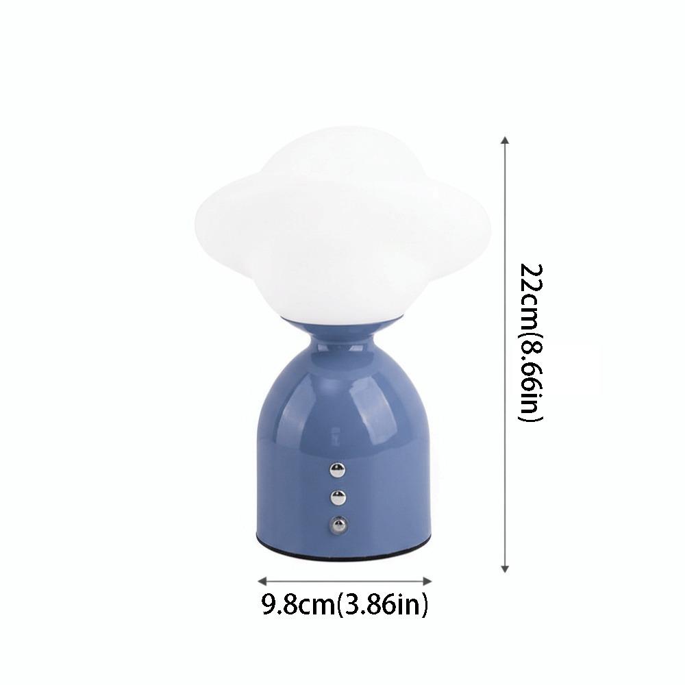 Touchable Dimming Night Light Modern Minimalist Creative Decorative Atmosphere Lamp Type-C Rechargeable Cartoon Design