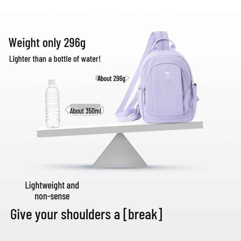 Camel Lightweight Dual-Use Backpack