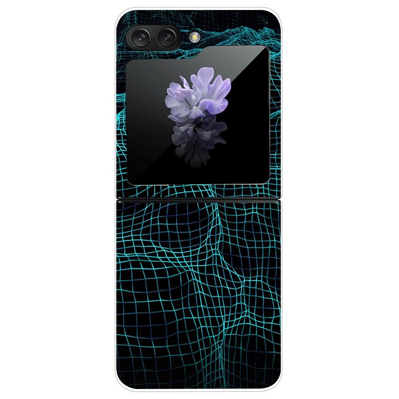 For Samsung Z Flip7 Hard Case ZFlip7 5G Transparent PC Phone Cases For Galaxy Z Flip 7 Fashion Cartoon Clear Protective Fundas