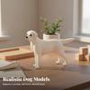 Simulation Dog Breed Model 3C Certified Highly Detailed Puppy Figurine for