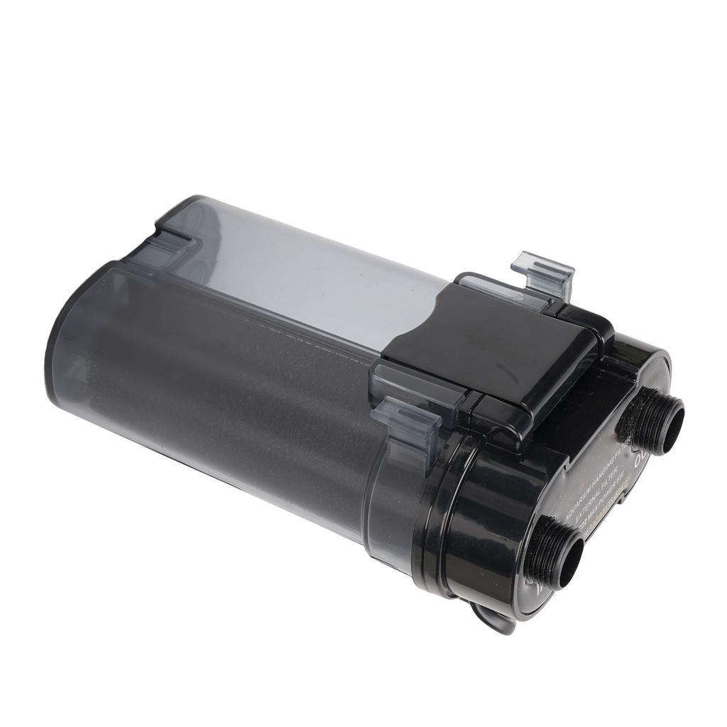 Fish Tank Filter External Hanging Bucket Low Water Level Filter for Aquarium Tanks Fish Ponds 450L H 6W US Plug 110V