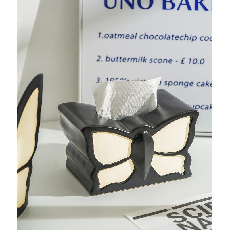 Vintage Schmetterlingsvase Keramik Heimdeko Luxus Tischmittelstück für Wohnzimmer