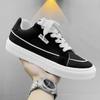 Trendy Canvas Shoes Men Original Lace-Up Man Canvas Sneakers Comfortable Platform Mens Skate Sneakers Zapatillas De Lona