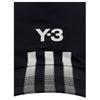 Y-3 Logo-Design Baumwoll-Baseballkappe Unisex-Kappen Schwarz IY4083SCHWARZ