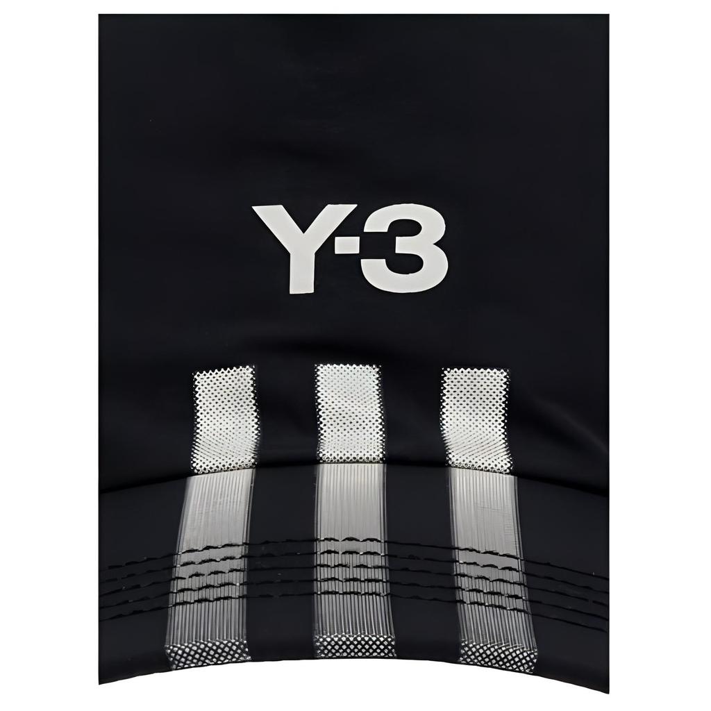 Y-3 Logo Design Cotton Baseball Cap Unisex caps Black IY4083BLACK