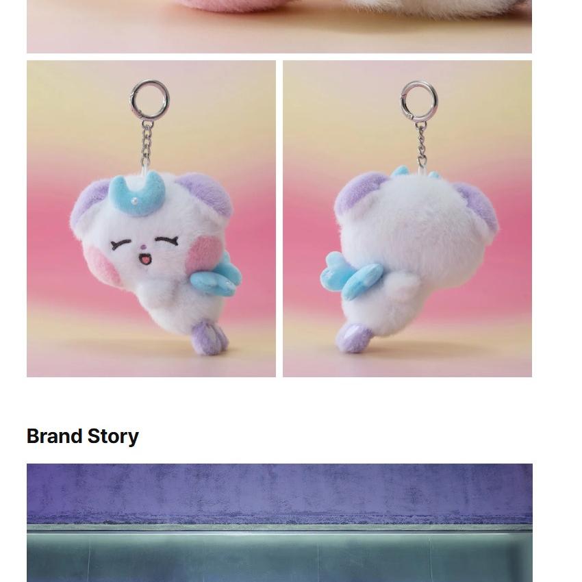 ATEEZ [MIGHTEEZ Wonder Room] Feen Plüsch Schlüsselanhänger