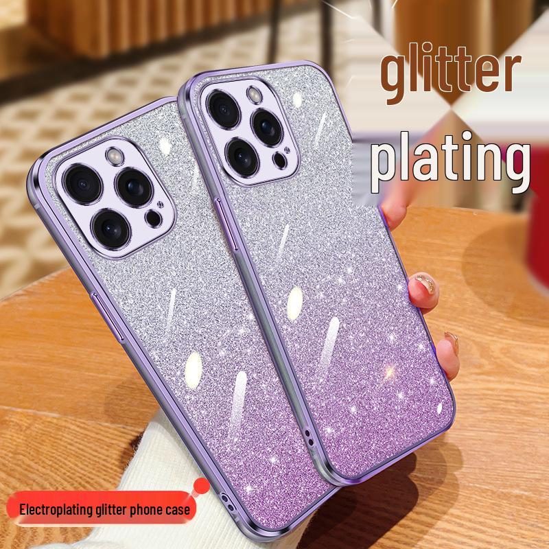 Coque de téléphone Honor 400: Pailleté Plaqué Électro pour Honor X9C/X7C/X8C/X400 Lite