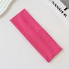 Threaded Hair Band Sports Yoga Sweat-absorbent Wide Headscarf Hair Band Female Joker Elastic Solid Color Headband Headdress